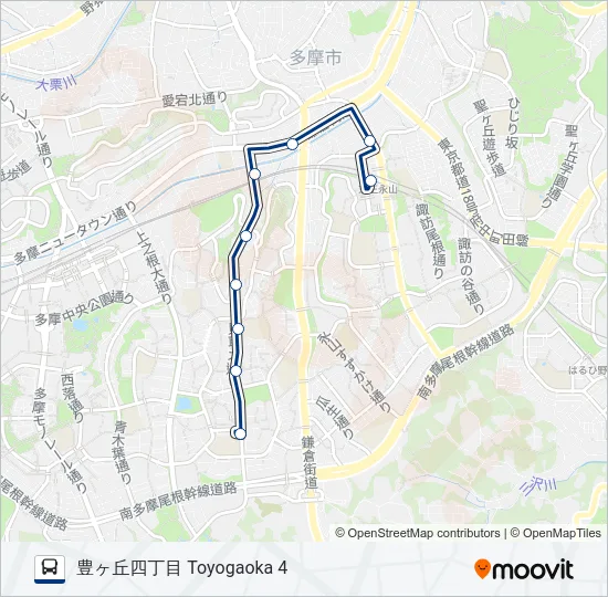 永66  Line Map