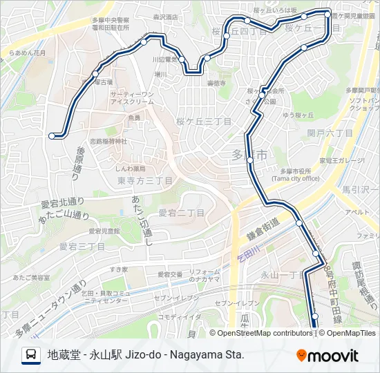 永71  Line Map