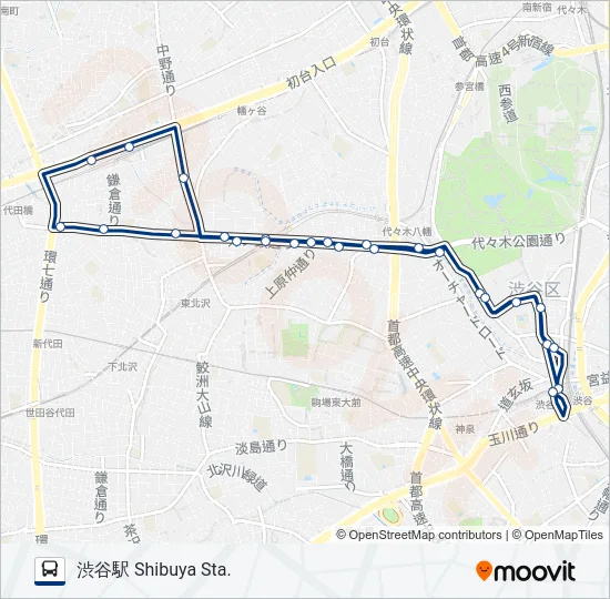 渋69  Line Map
