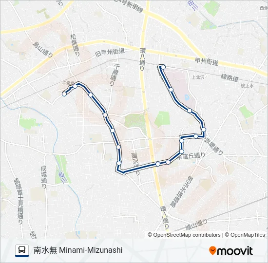烏51  Line Map