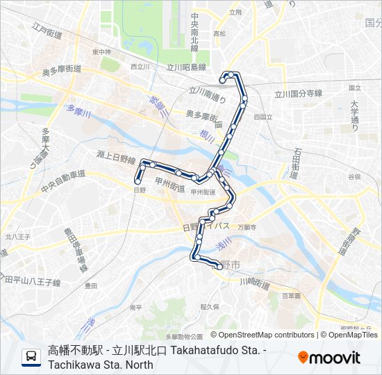 立65  Line Map