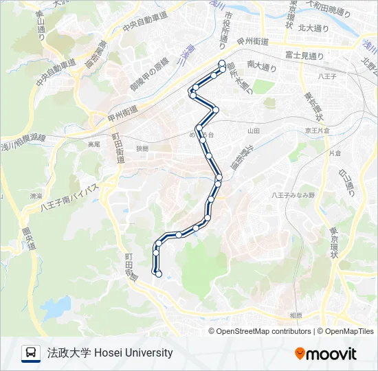西56  Line Map