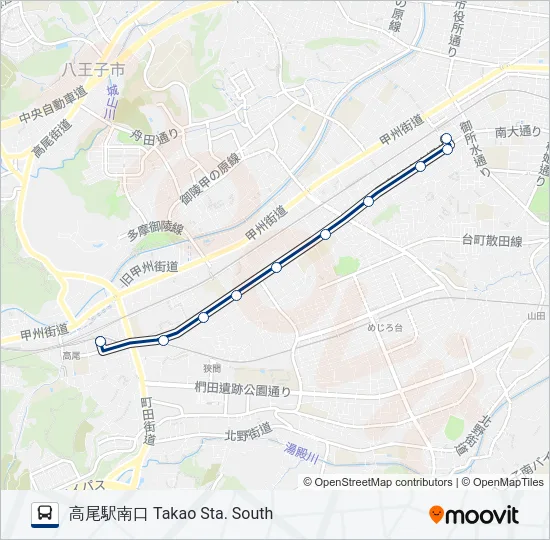 西62  Line Map