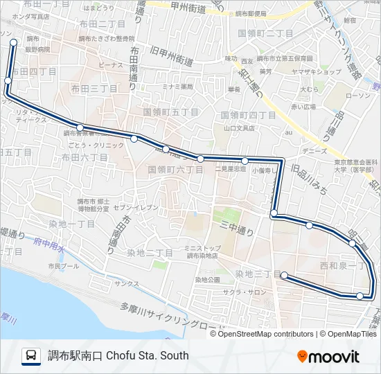 調01  Line Map