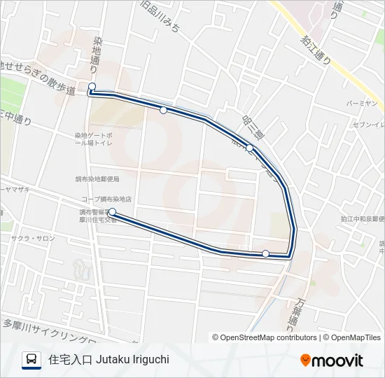 調01  Line Map