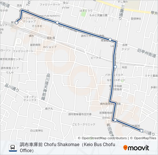 調39 bus Line Map