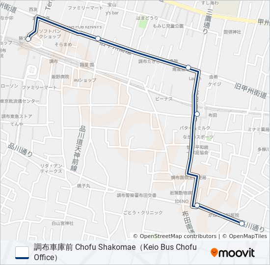 調39 bus Line Map