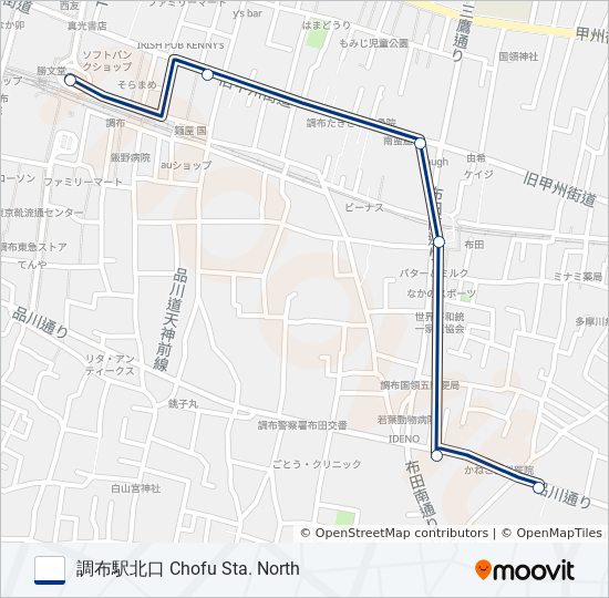 調39 bus Line Map