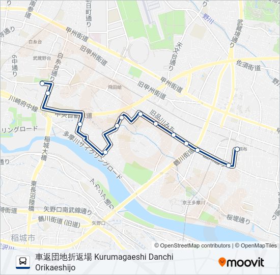 車 返 人気 団地 バス