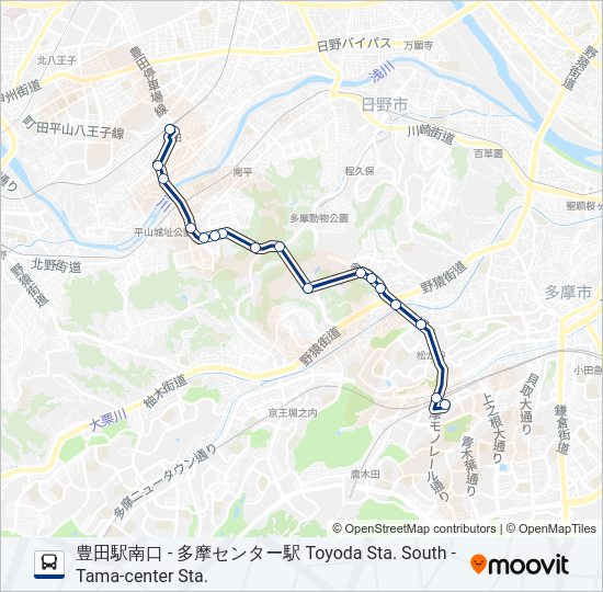 豊33  Line Map