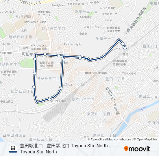 豊41 bus Line Map
