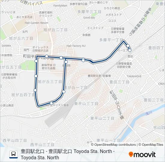 豊41  Line Map