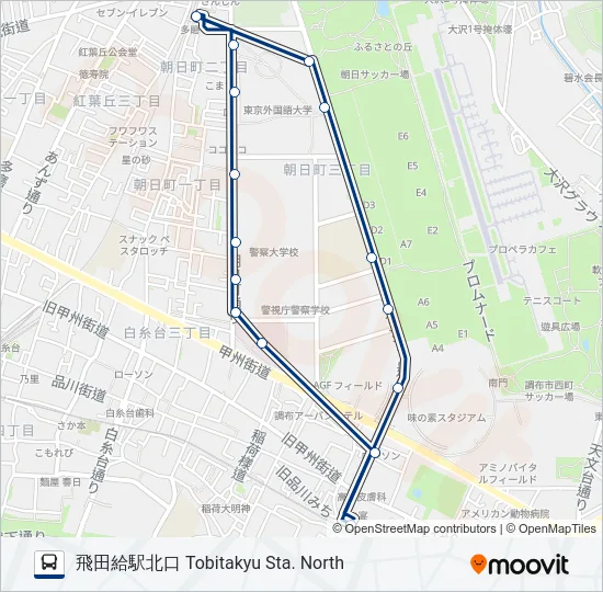 飛01  Line Map