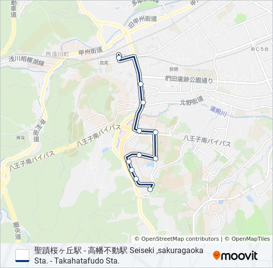 高27 バスの路線図