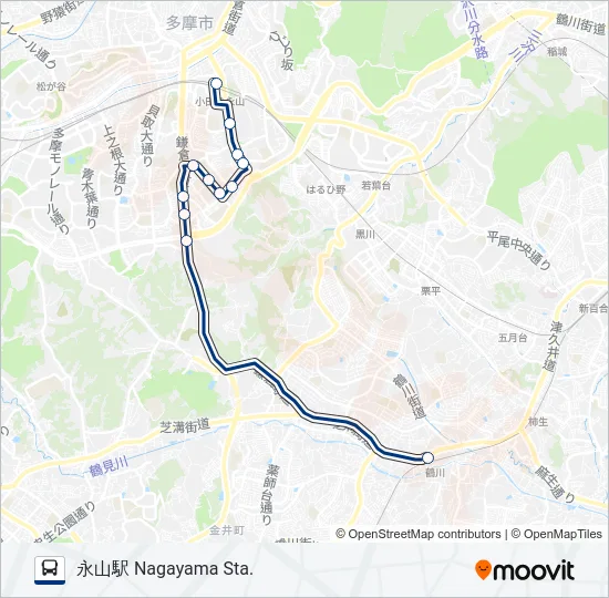 鶴31  Line Map