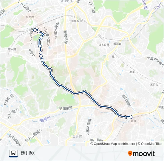 鶴32  Line Map