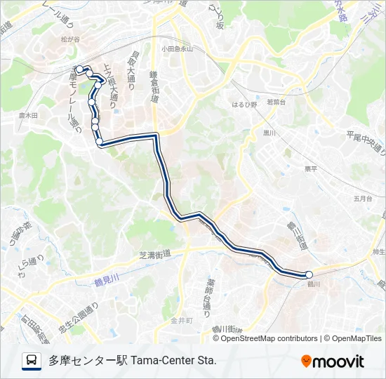 鶴32  Line Map