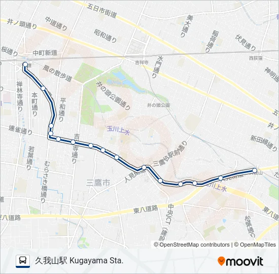 鷹64  Line Map