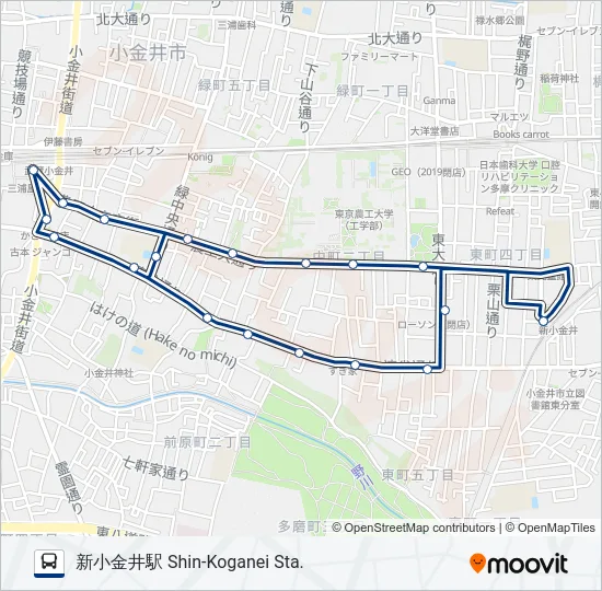 中町循環  Line Map