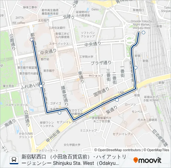 WE-ハ入 の路線図
