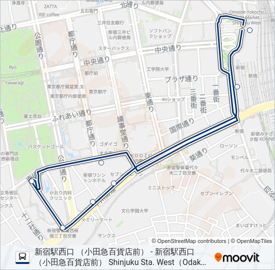 WE-朝夜  Line Map