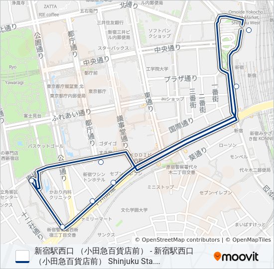 WE-朝夜 bus Line Map