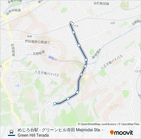 め05-南  Line Map