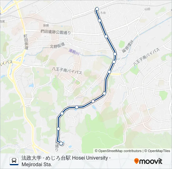 め06-南  Line Map