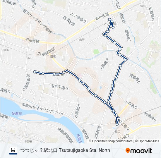 丘21-庫 bus Line Map