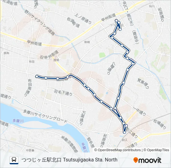 丘21-庫  Line Map