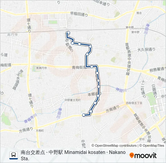 中83-交  Line Map