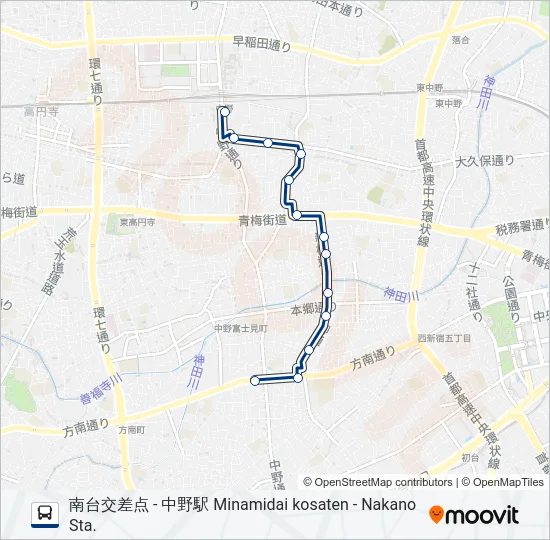 中83-交  Line Map