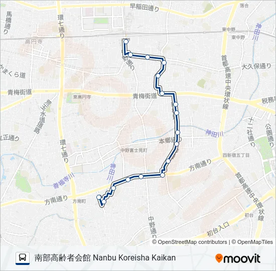 中83-齢  Line Map