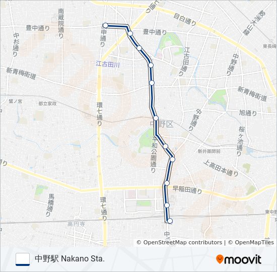 中92-三 bus Line Map
