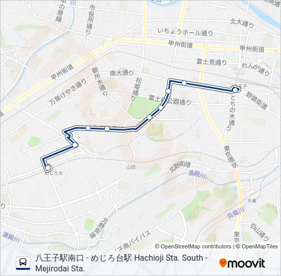 八67-め  Line Map