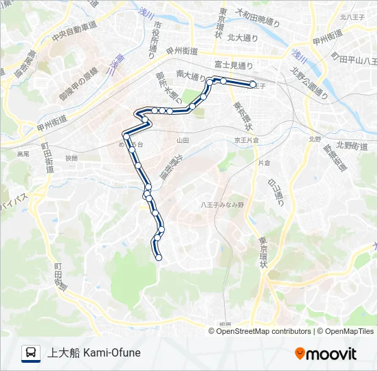 八67-船  Line Map