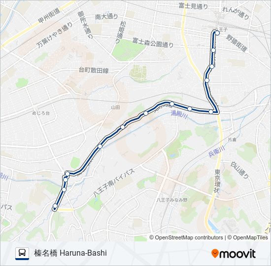 八84-入 bus Line Map