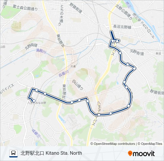 北06-北  Line Map