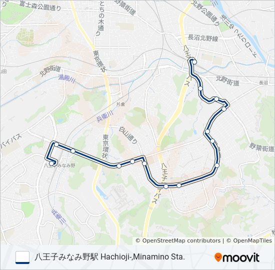 北06-北 bus Line Map