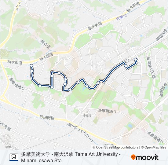 南62-美 bus Line Map