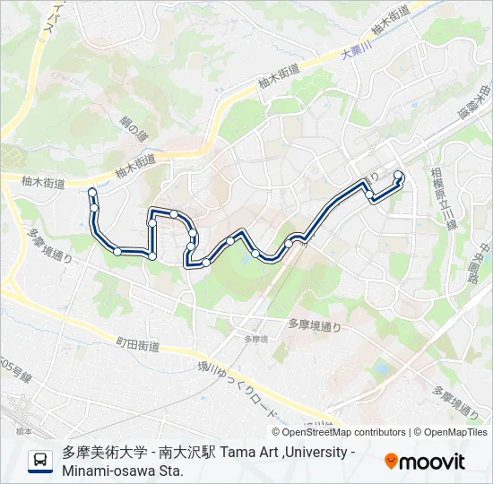 南62-美  Line Map