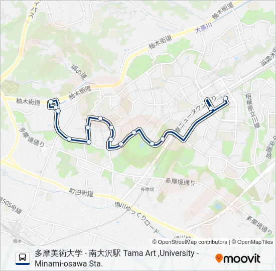 南62-美  Line Map