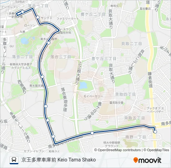 多05-南  Line Map