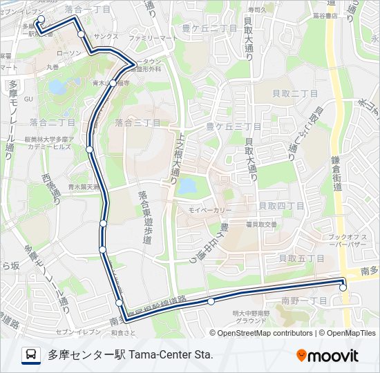 多05-南  Line Map