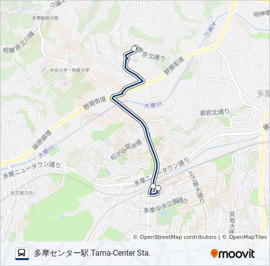 多16-直 bus Line Map