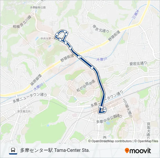 多18-南  Line Map