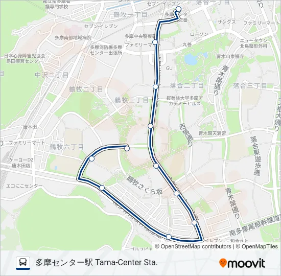 多61-奈  Line Map