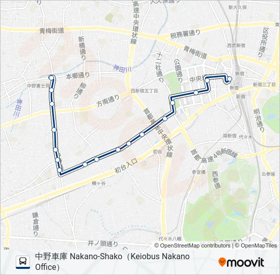 宿41-★  Line Map