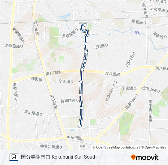 寺91-農  Line Map
