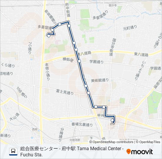 府21-復 bus Line Map